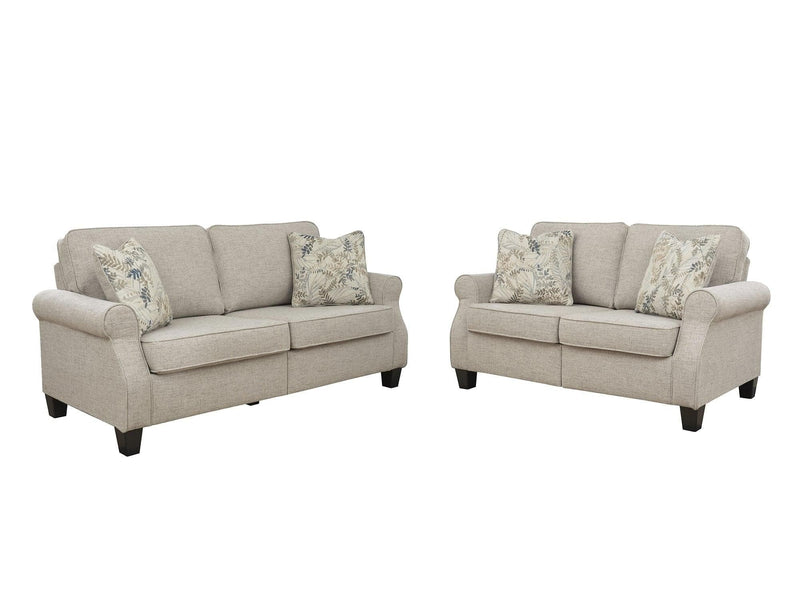 Alessio 2-Piece Living Room Set - Ornate Home