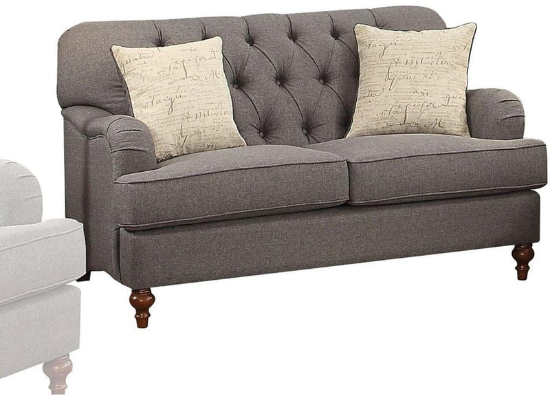 Alianza - Dark Gray - Loveseat - Ornate Home