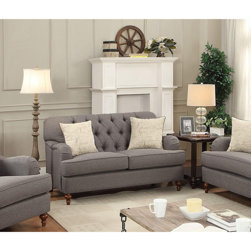 Alianza - Dark Gray - Loveseat - Ornate Home