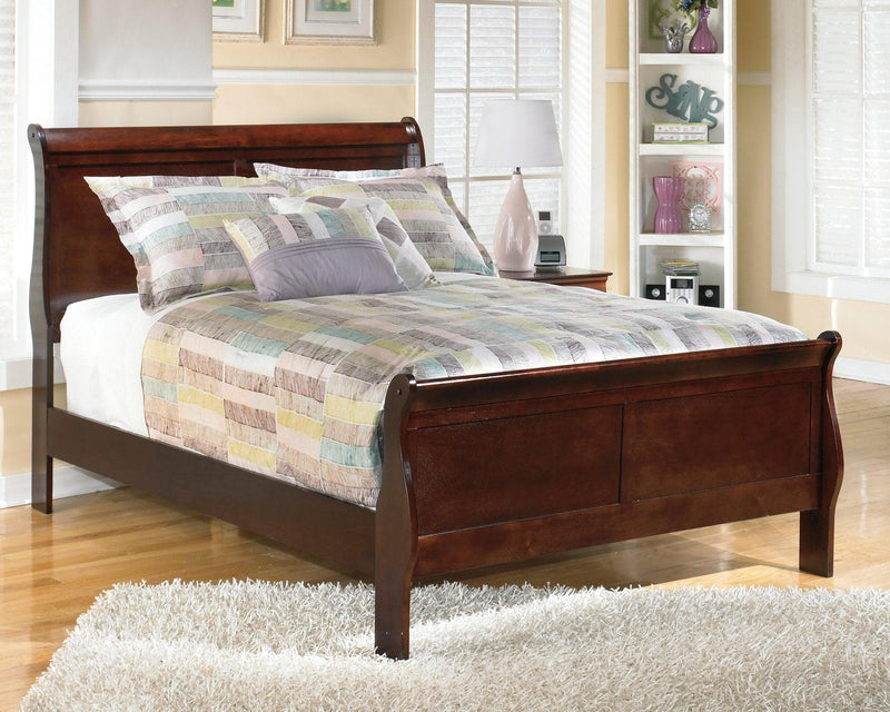 Alisdair Full Sleigh Bed - Ornate Home