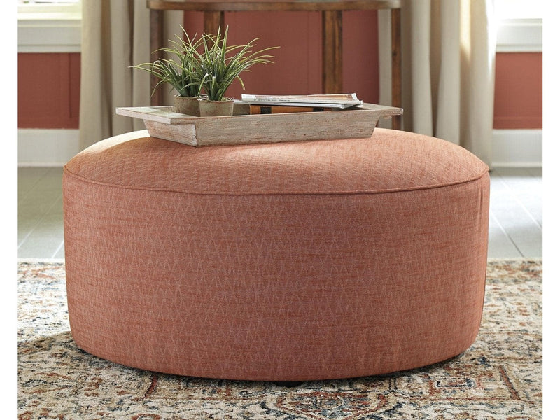 Almanza Oversized Accent Ottoman - Ornate Home