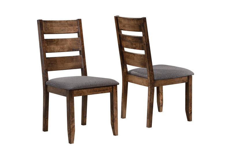 Alston - Rustic Knotty Nutmeg - 6pc Dining Set - Ornate Home