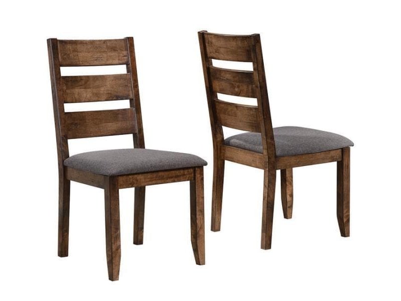 Alston - Rustic Knotty Nutmeg - Dining Chair - (Set of 2) - Ornate Home