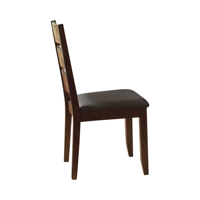 Alston - Rustic Knotty Nutmeg - Dining Chair - (Set of 2) - Ornate Home