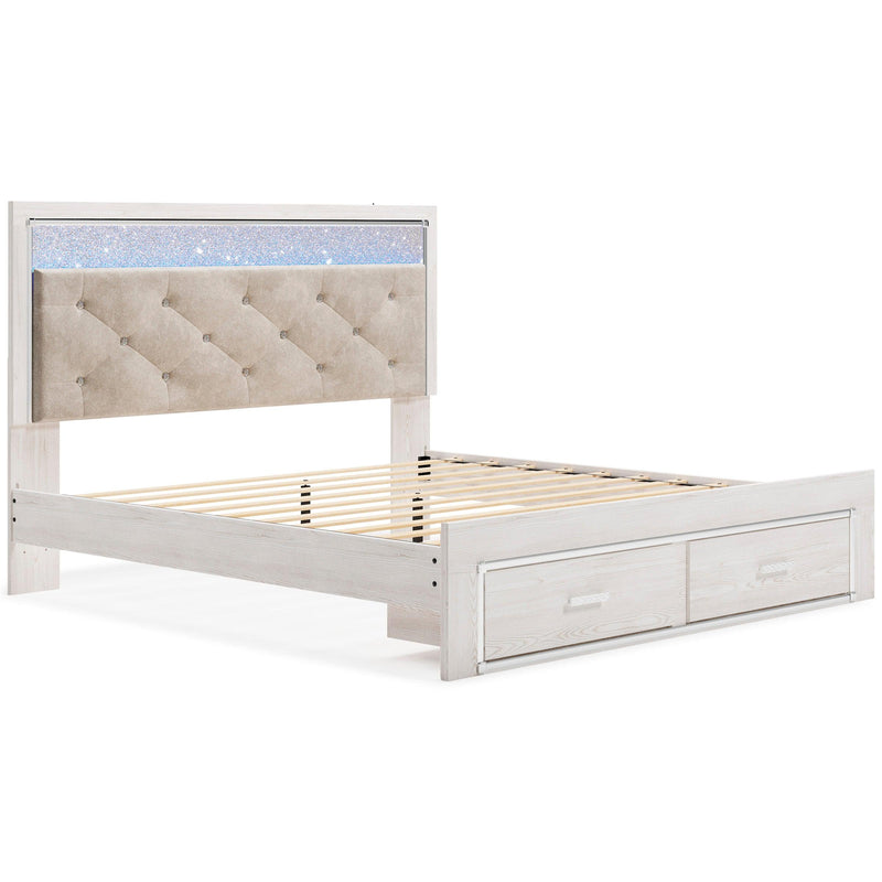 Altyra King Upholstered Storage Bed - Ornate Home