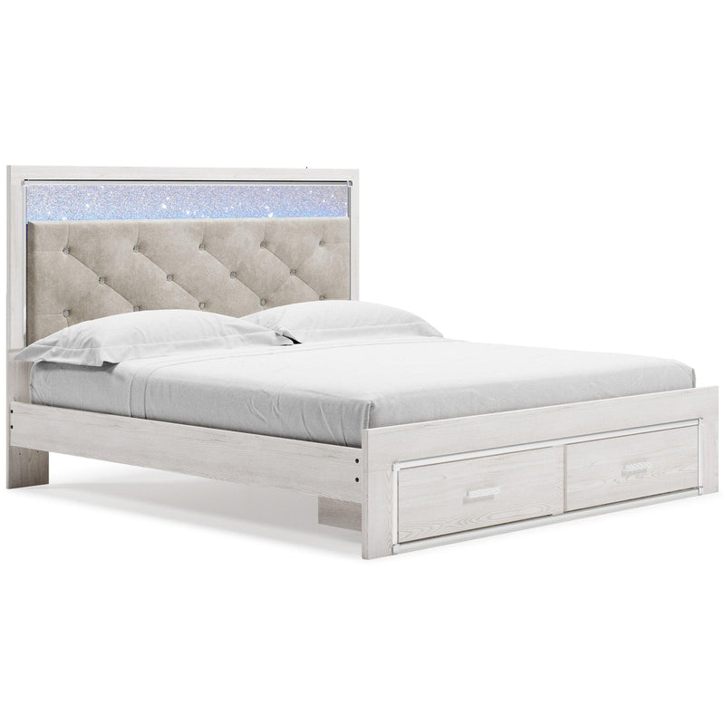 Altyra King Upholstered Storage Bed - Ornate Home