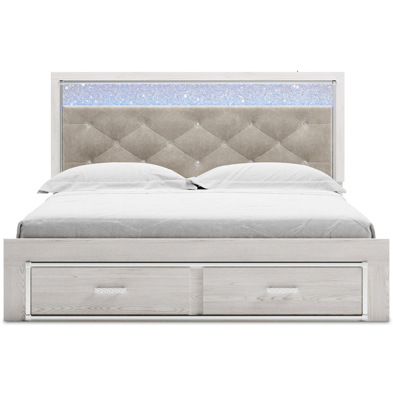 Altyra King Upholstered Storage Bed - Ornate Home