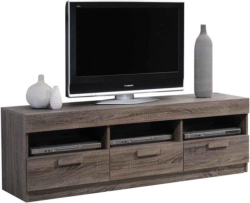 Alvin - Rustic Oak - 60" TV Stand - Ornate Home