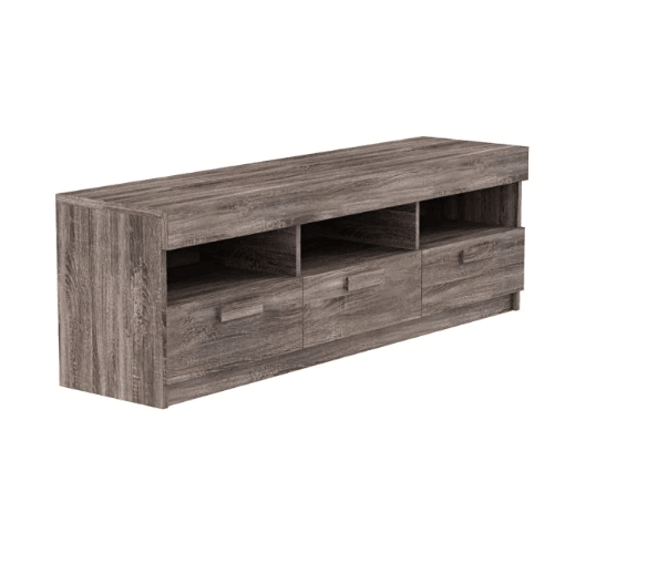 Alvin - Rustic Oak - 60" TV Stand - Ornate Home