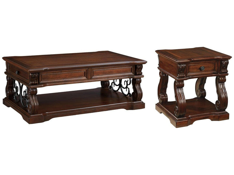 Alymere 2-Piece Table Set - Ornate Home