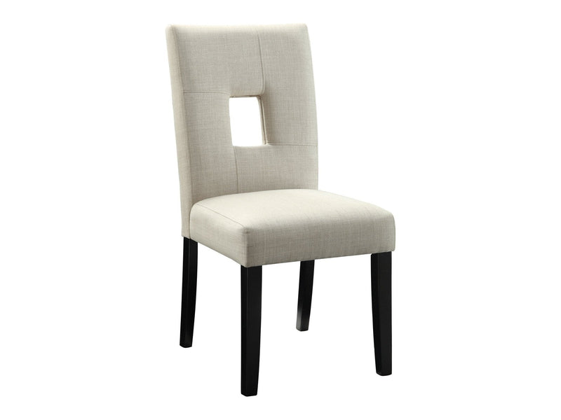 Andenne - Beige & Black - Dining Chair (Set of 2) - Ornate Home