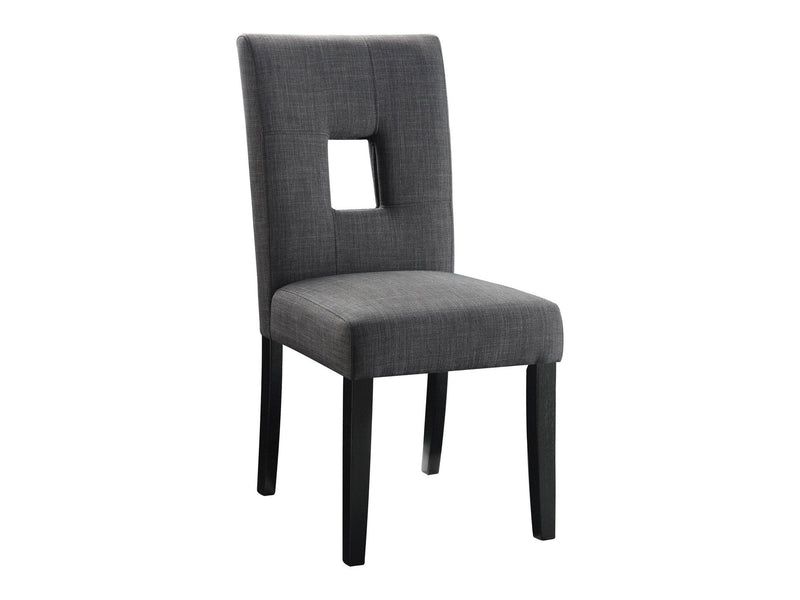 Andenne - Grey & Black - Dining Chair (Set of 2) - Ornate Home