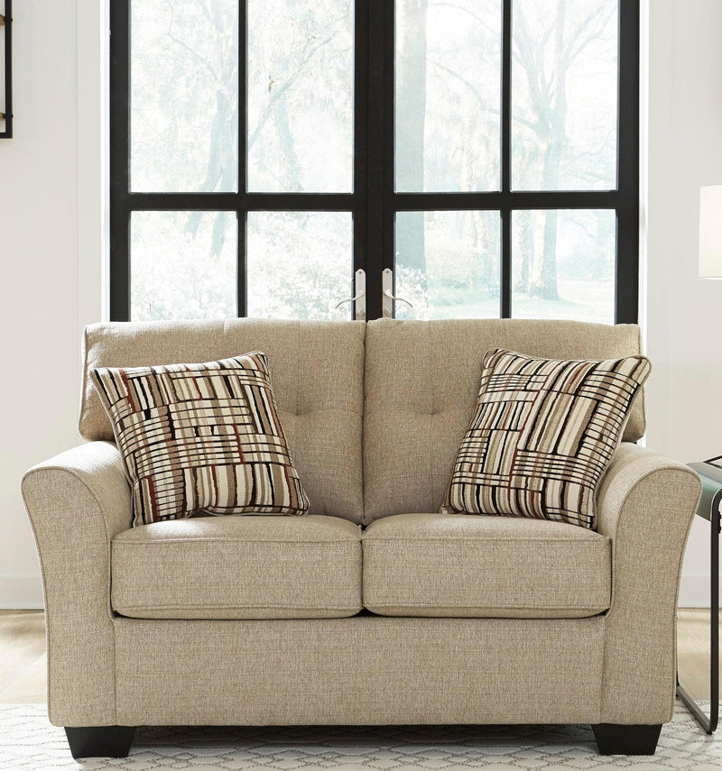 Ardmead - Beige - Loveseat - Ornate Home