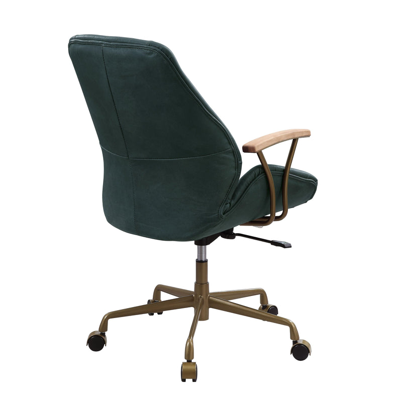 Argrio Top Grain Leather Office Chair - Ornate Home