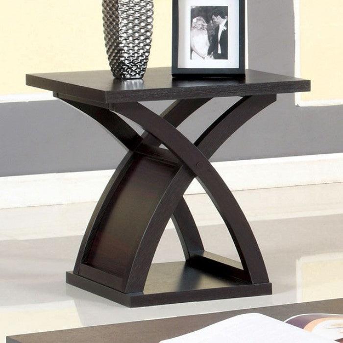 Arkley - Espresso - End Table - Ornate Home