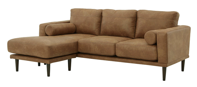 [CYBER WEEK]Arroyo - Caramel - Reversible Sectional Sofa - Ornate Home