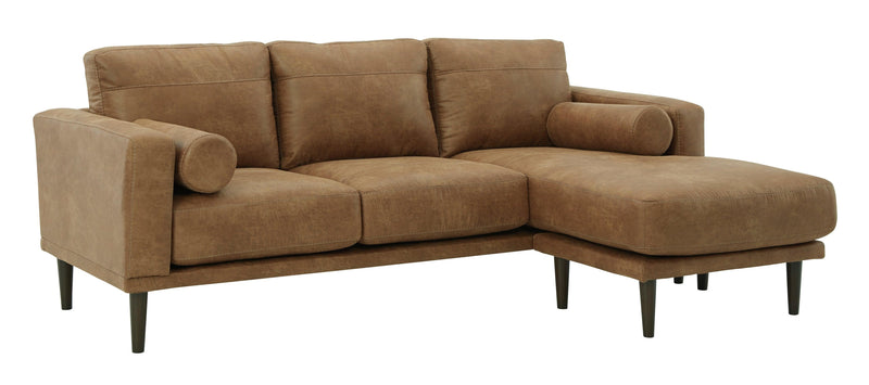 [CYBER WEEK]Arroyo - Caramel - Reversible Sectional Sofa - Ornate Home