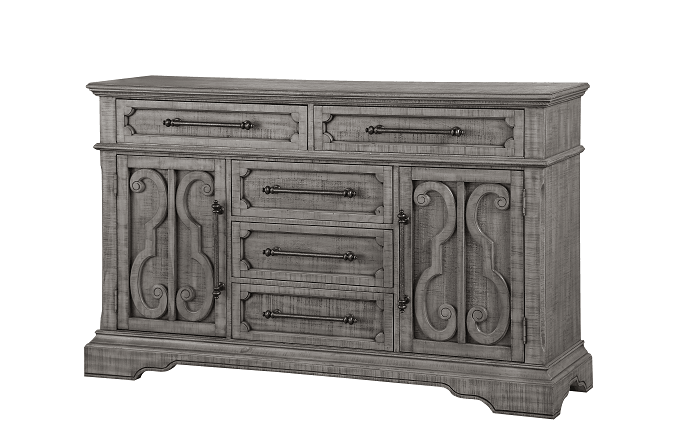 Artesia Salvaged Natural Dresser - Ornate Home