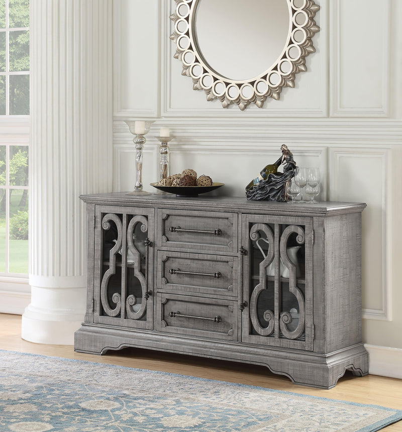 Artesia Salvaged Natural Server - Ornate Home