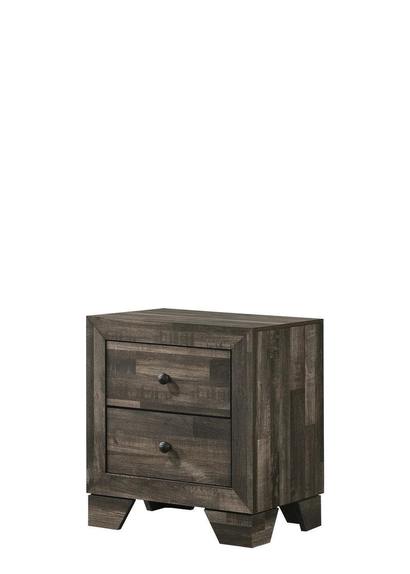 Atticus Brown Nightstand - Ornate Home