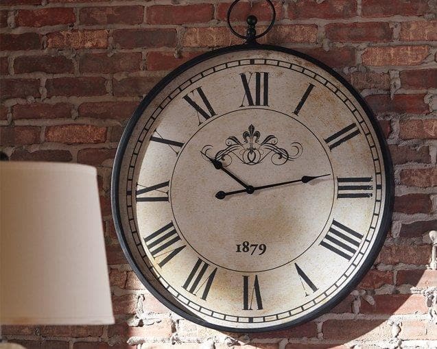 Augustina Wall Clock - Ornate Home