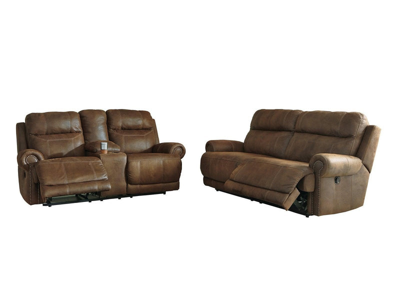 Austere 2-Piece Living Room Set - Ornate Home