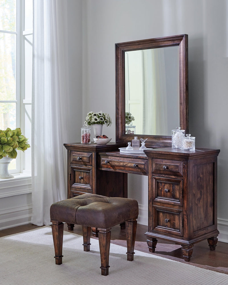 Avenue - Weathered Burnished Brown - Bench - Ornate Home