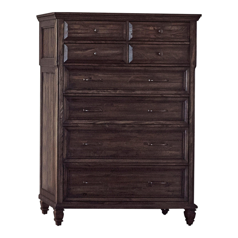 Avenue - Weathered Burnished Brown - Chest - Ornate Home