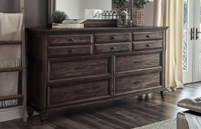 Avenue - Weathered Burnished Brown - Dresser - Ornate Home