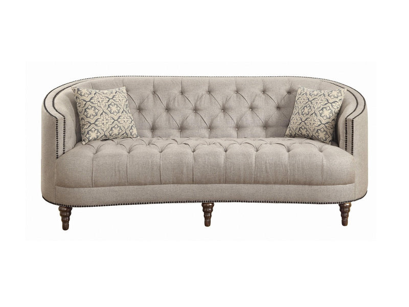 Avonlea - Beige - Stationary Sofa - Ornate Home