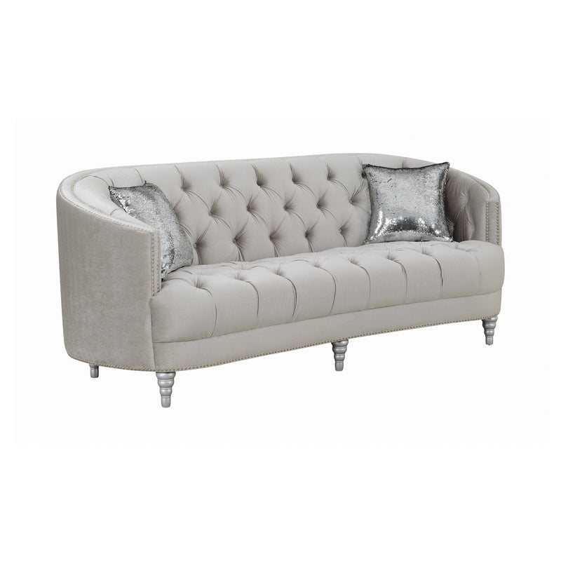 Avonlea - Grey - Stationary Sofa - Ornate Home