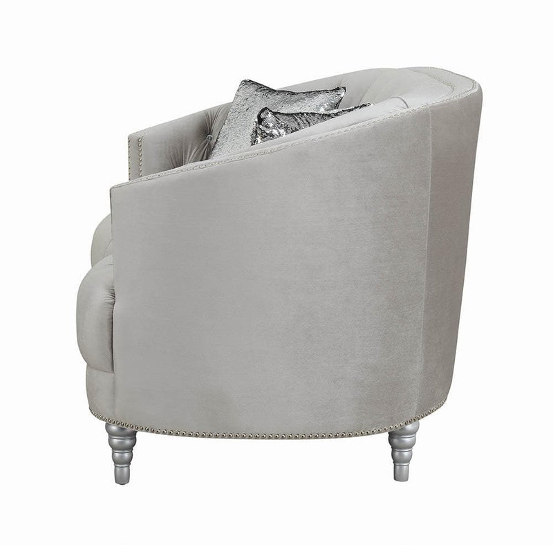 Avonlea - Grey - Stationary Sofa - Ornate Home