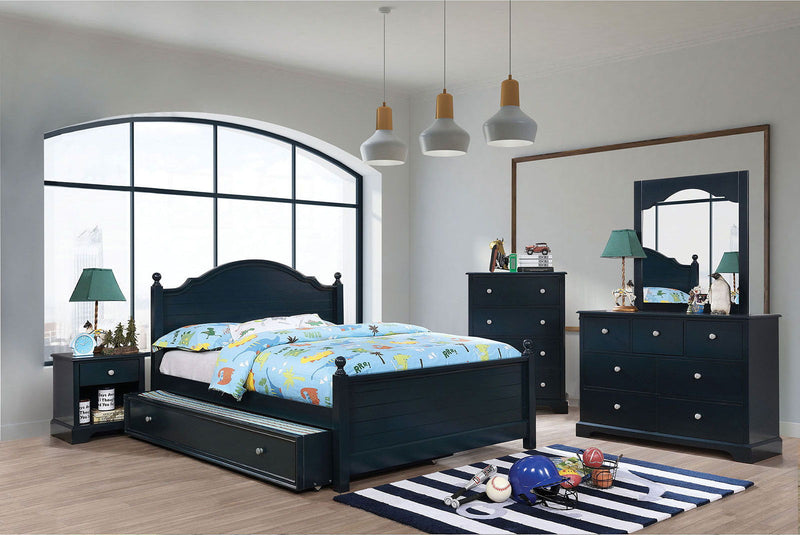 Diane Blue Twin Bed