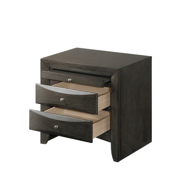 Emily Gray Storage Platform Bedroom Set