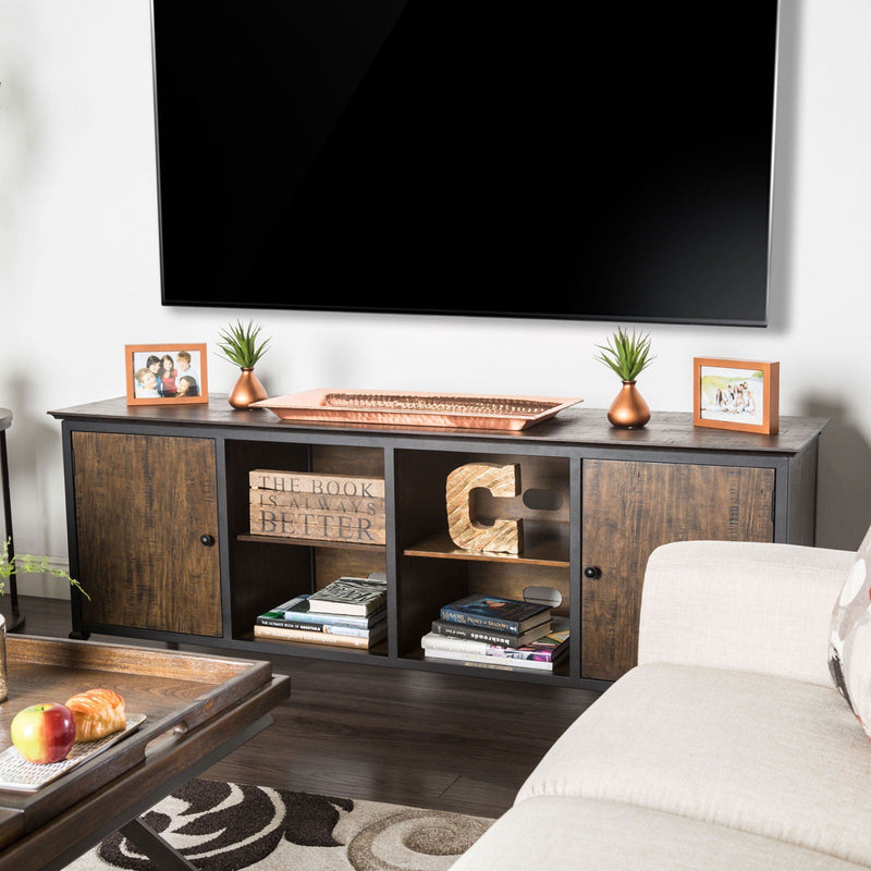 Broadland Medium Weathered Oak 60" TV Console