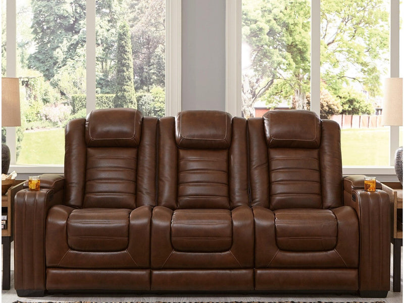 [CYBER WEEK] Backtrack - Chocolate - Power Reclining Sofa - Ornate Home