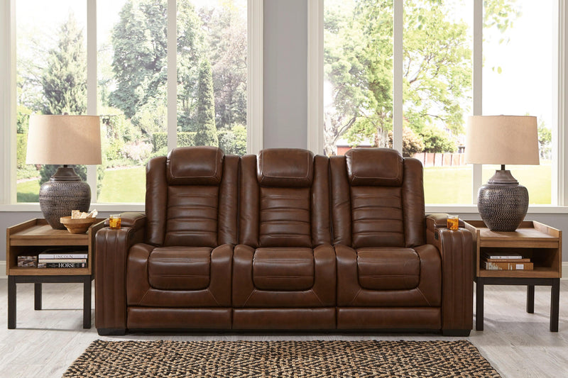 [CYBER WEEK] Backtrack - Chocolate - Power Reclining Sofa - Ornate Home