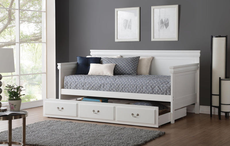 Bailee White Daybed (Twin Size) - Ornate Home