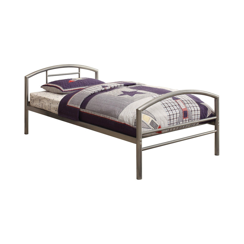 Baines Twin Metal Bed - Ornate Home