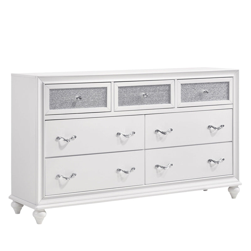 Barzini - White - Dresser - Ornate Home