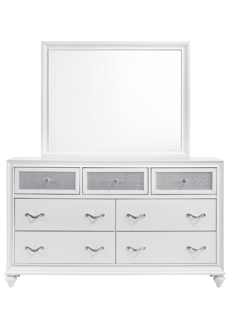 Barzini - White - Dresser - Ornate Home