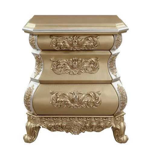 Seville - Gold Finish - Nightstand - Ornate Home