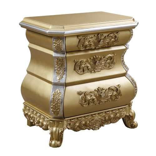 Seville - Gold Finish - Nightstand - Ornate Home