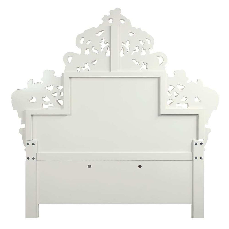 Vanaheim - Antique White - Eastern King Bed - Ornate Home