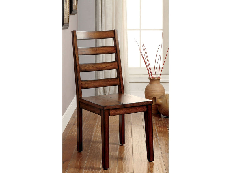 Maddison Tobacco Oak Dining Chair (Set of 2)