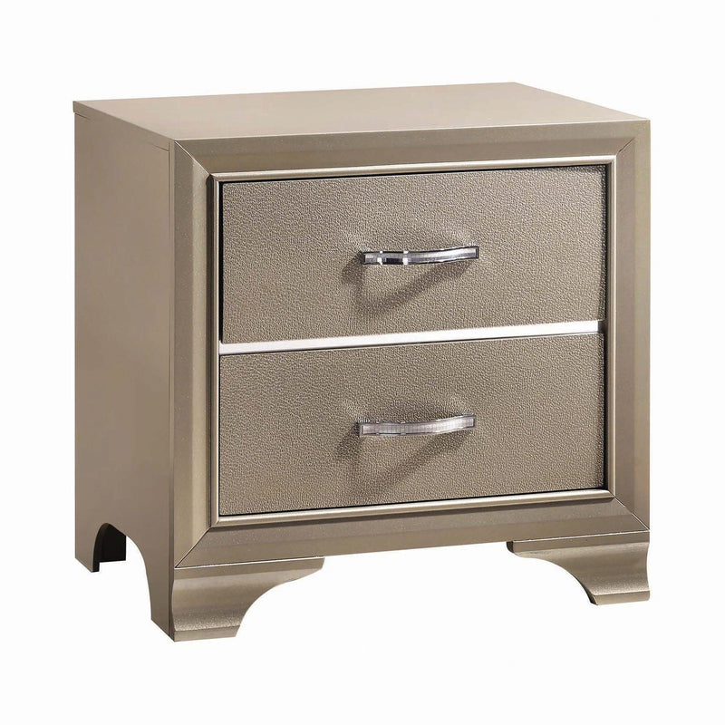 Beaumont - Champagne - Nightstand - Ornate Home