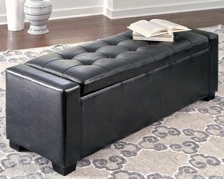 Benches Upholstered Storage Bench - Ornate Home