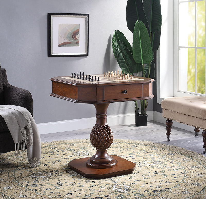 Bishop II Cherry Game Table - Ornate Home