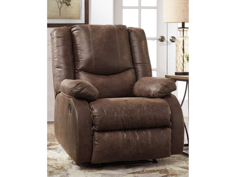 Bladewood - Coffee - Manual Recliner - Ornate Home