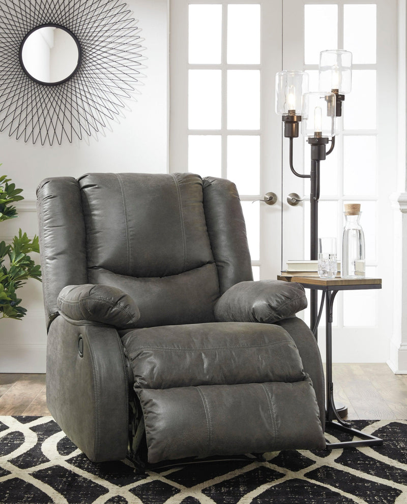 Bladewood - Slate - Manual Recliner - Ornate Home